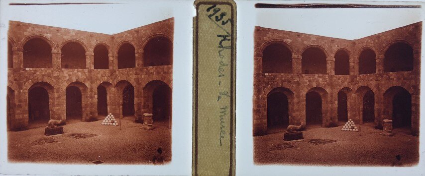 Rhodes inside the castle, Personal, 1935, Greece