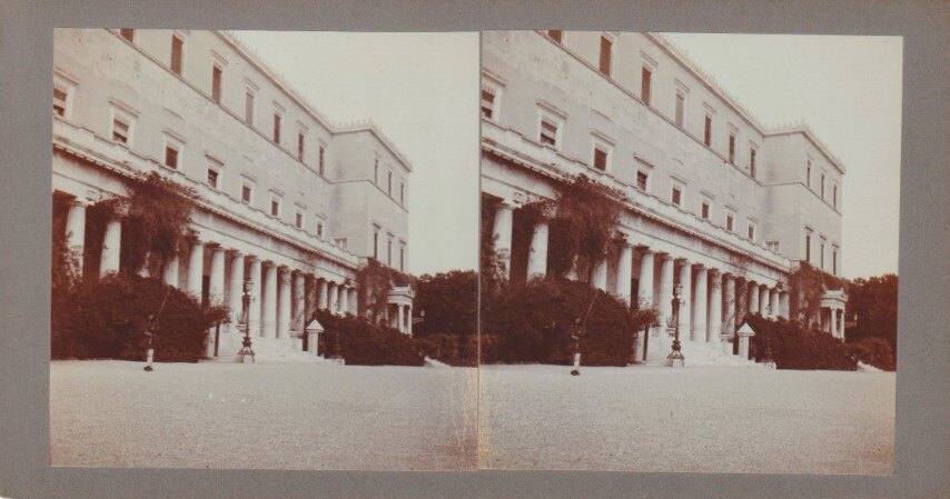 Gurading the Royal Palace, Athens, Greece, 1920, Personal