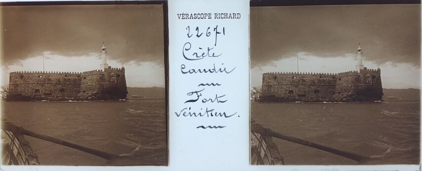 Chania fort, Verascope, 1911, Greece