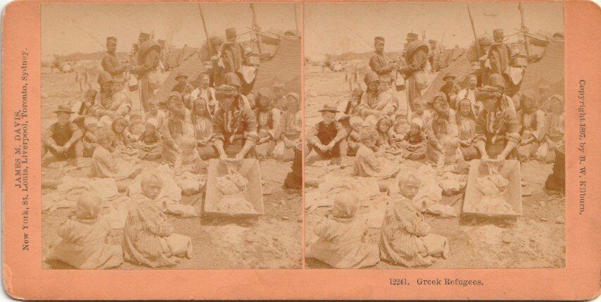Greek Refugees, 1897 Kilburn