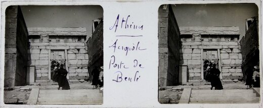The entrance to Acropolis, Athens, 1920, Greece Greece 1920