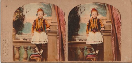 The Athenia Boy. London Stereo CO Greece 1897